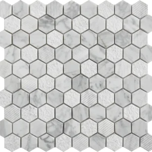 DCLAY089 Marble Mosaic Tile