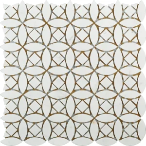 DCLAY091 Marble Mosaic Tile