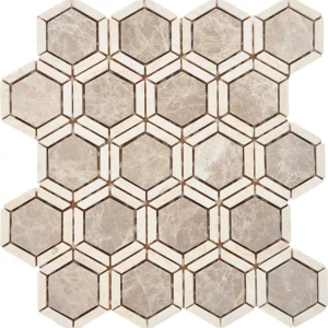 DCLAY132-2 Marble Mosaic Tile