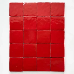 DCNP1010L14 - Red Zellige Ceramic TIle