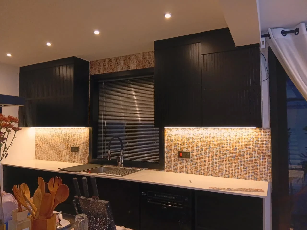 Kitchen Backsplash Mosaic Tile Project